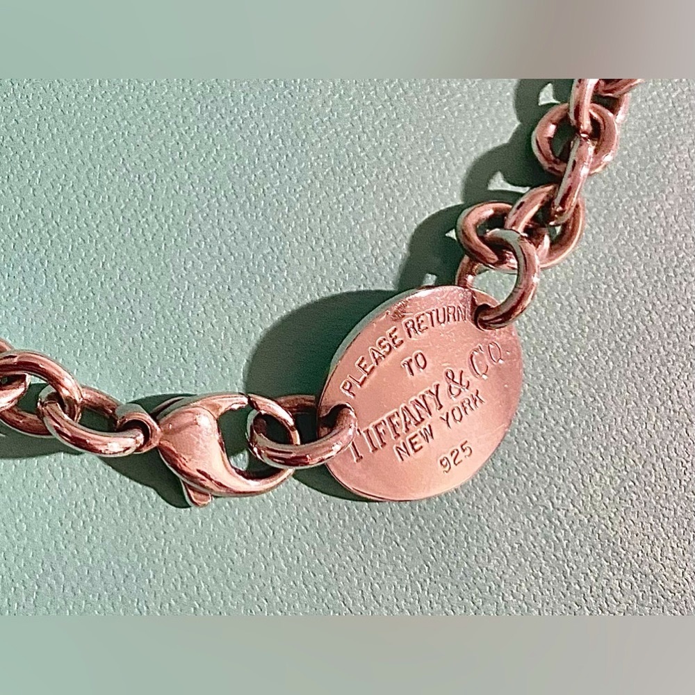 Tiffany & Co sterling silver “Return to Tiffany” necklace, very good condition